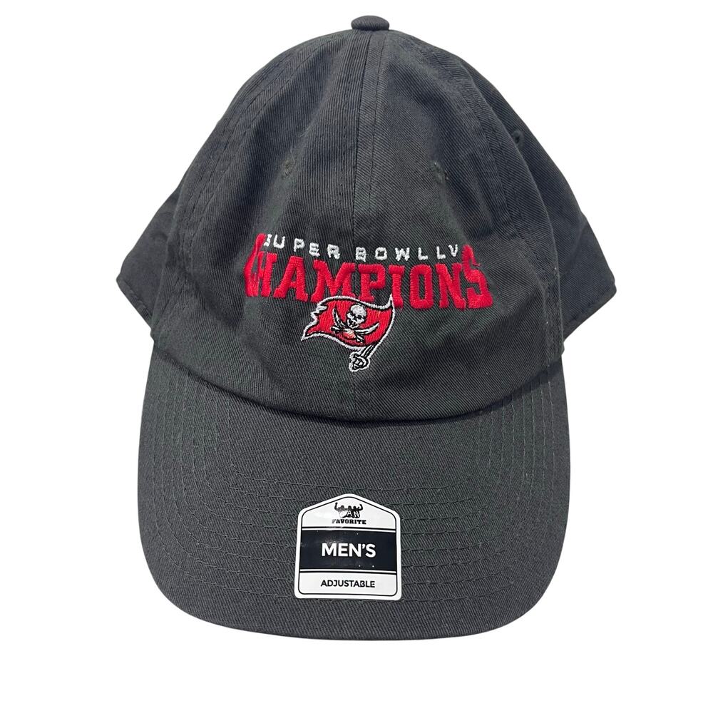 Fan Favorite NFL Tampa Bay Buccaneers Superbowl LV Adjustable Baseball Hat